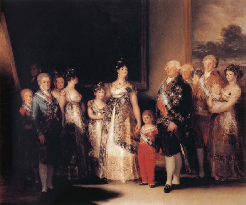 The Family of Charles IV, Francisco Jose de Goya